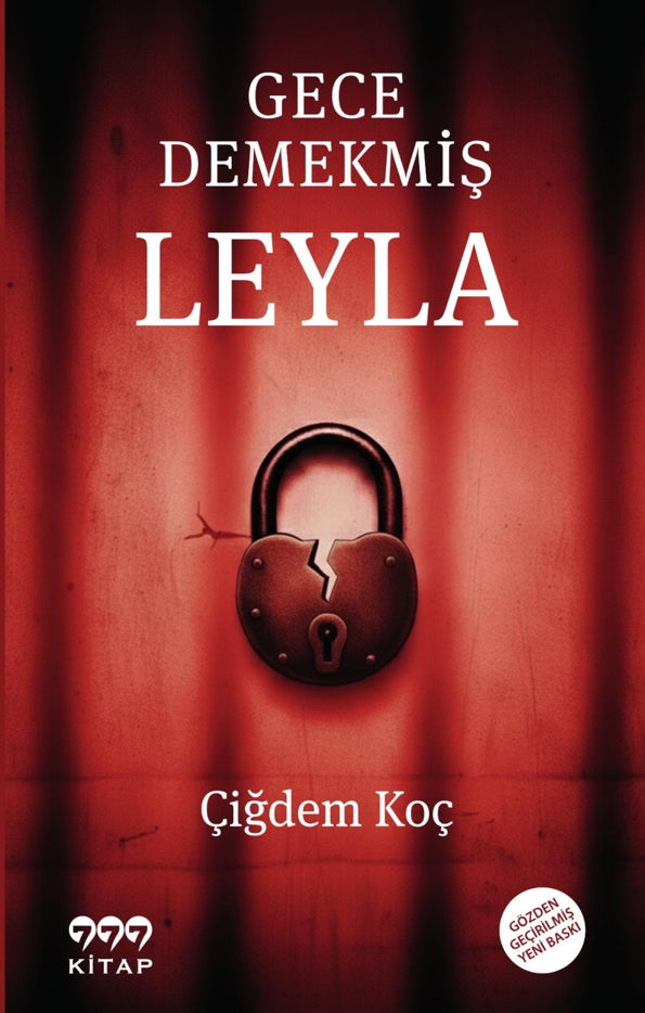 Gece Demekmiş Leyla - Çiğdem Koç kitap kapağı