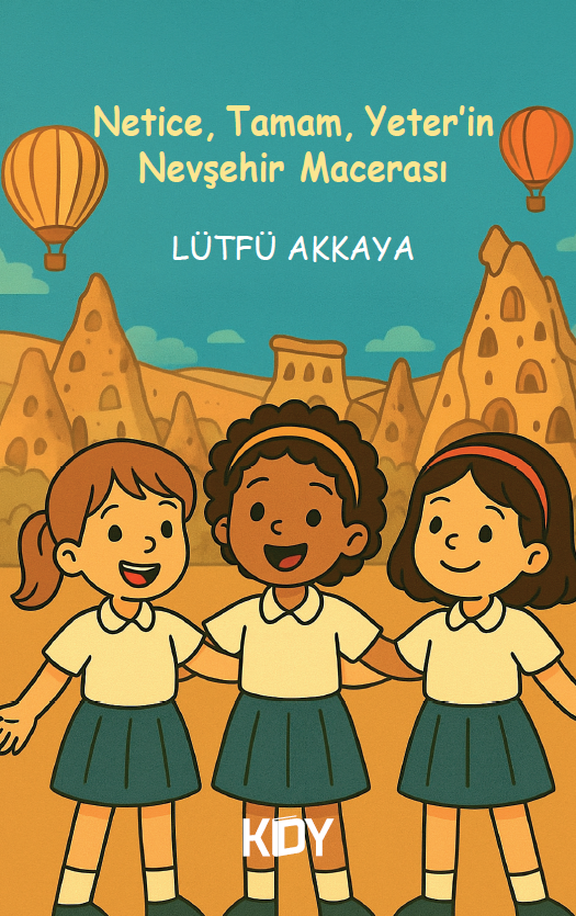 Netice, Tamam, Yeter'in Nevşehir Macerası - Lütfü Akkaya kitap kapağı