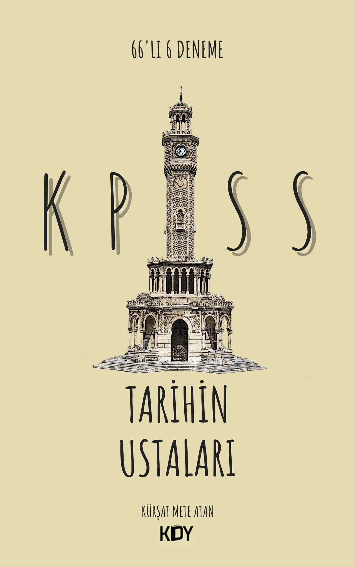 KPSS Tarihin Ustaları 6'lı Deneme Seti - Kürşat Mete Atan kitap kapağı
