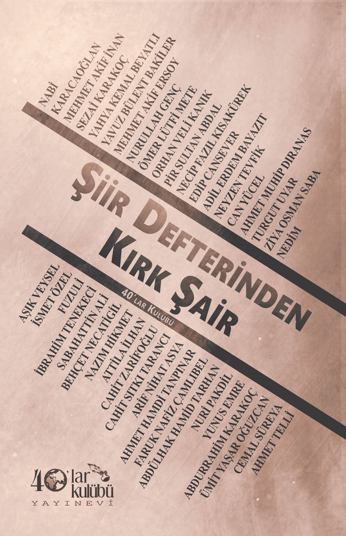 Şiir Defterinden Kırk Şair - 40'lar Kulübü kitap kapağı
