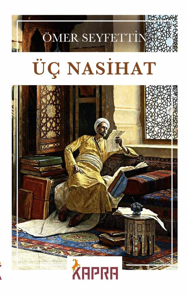 Üç Nasihat - Ömer Seyfettin kitap kapağı