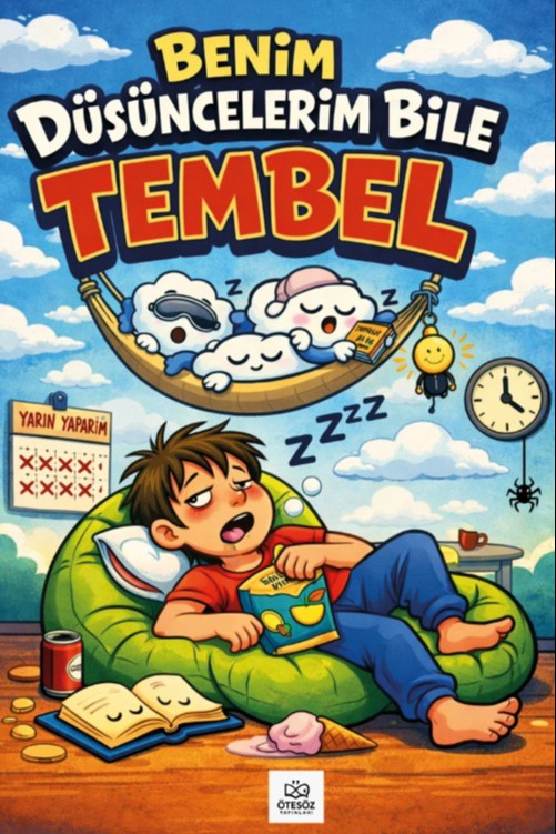 Benim Düşüncelerim Bile Tembel - Kolektif kitap kapağı