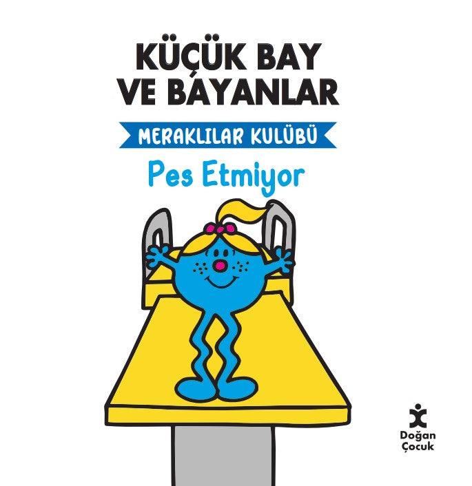Küçük Bay ve Bayanlar Merkalılar Kulübü Pes Etmiyor - Roger Hargreaves kitap kapağı