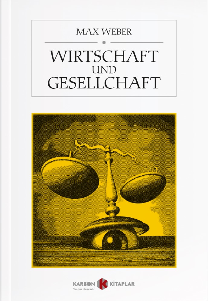 Wirtschaft und Gesellchaft - Max Weber kitap kapağı