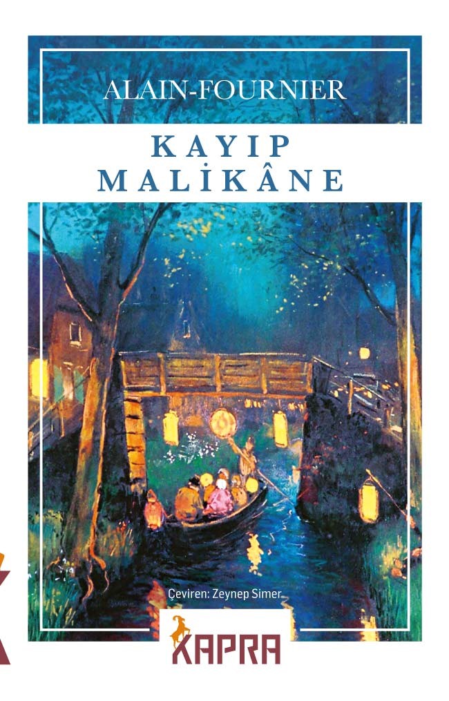 Kayıp Malikane - Alain Fournier kitap kapağı