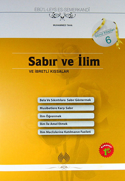 Sabır ve İlim ve İbretli Kıssalar - Ebü'l Leys Semerkandi kitap kapağı