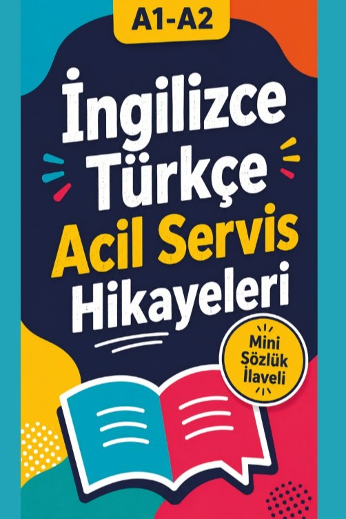 A1-A2 İngilizce-Türkçe Acil Servis Hikayeleri - Kolektif kitap kapağı