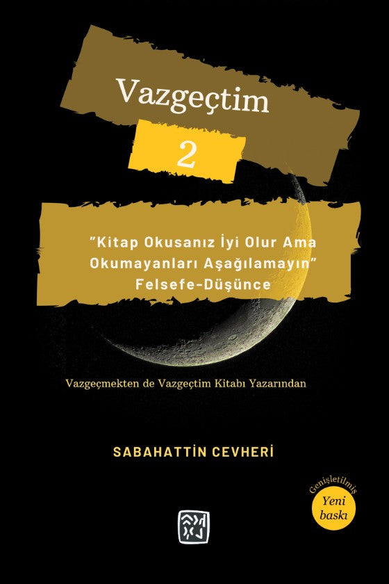 Vazgeçtim 2 - Sabahattin Cevheri kitap kapağı