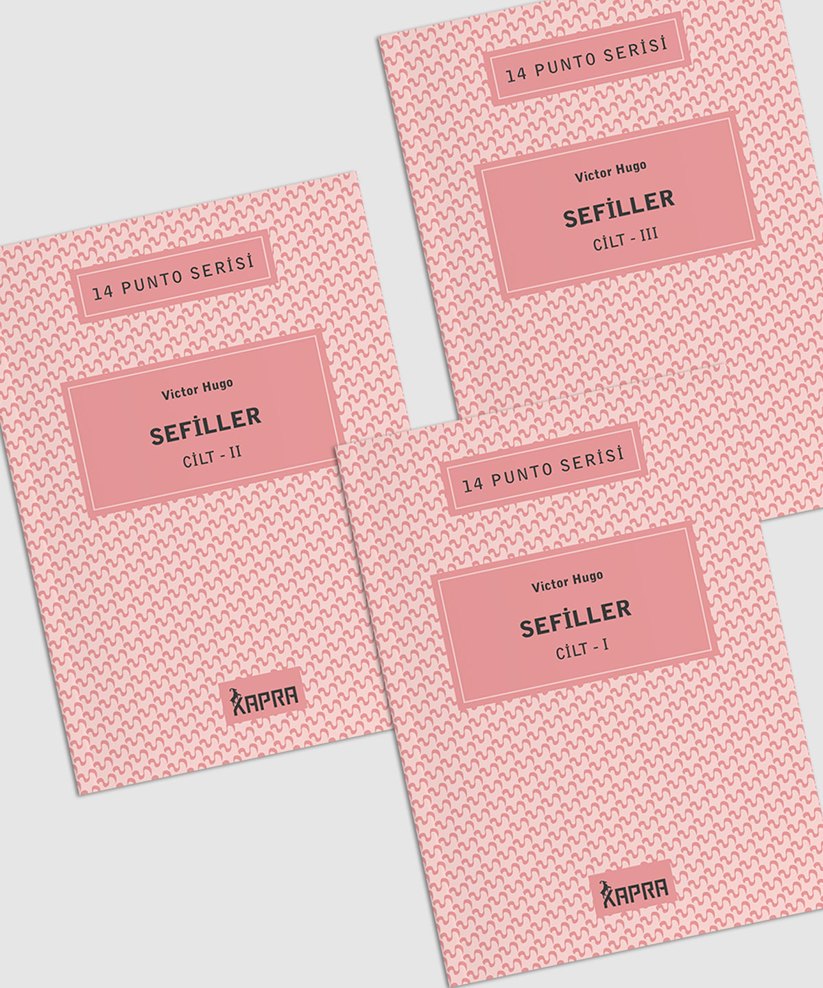 Sefiller (3 Cilt Takım) / 14 Punto Serisi - Victor Hugo kitap kapağı