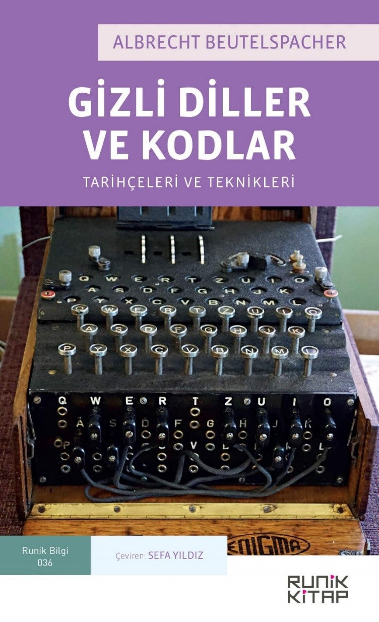 Gizli Diller ve Kodlar: Tarihçeleri ve Teknikleri - Albrecht Beutelspacher kitap kapağı