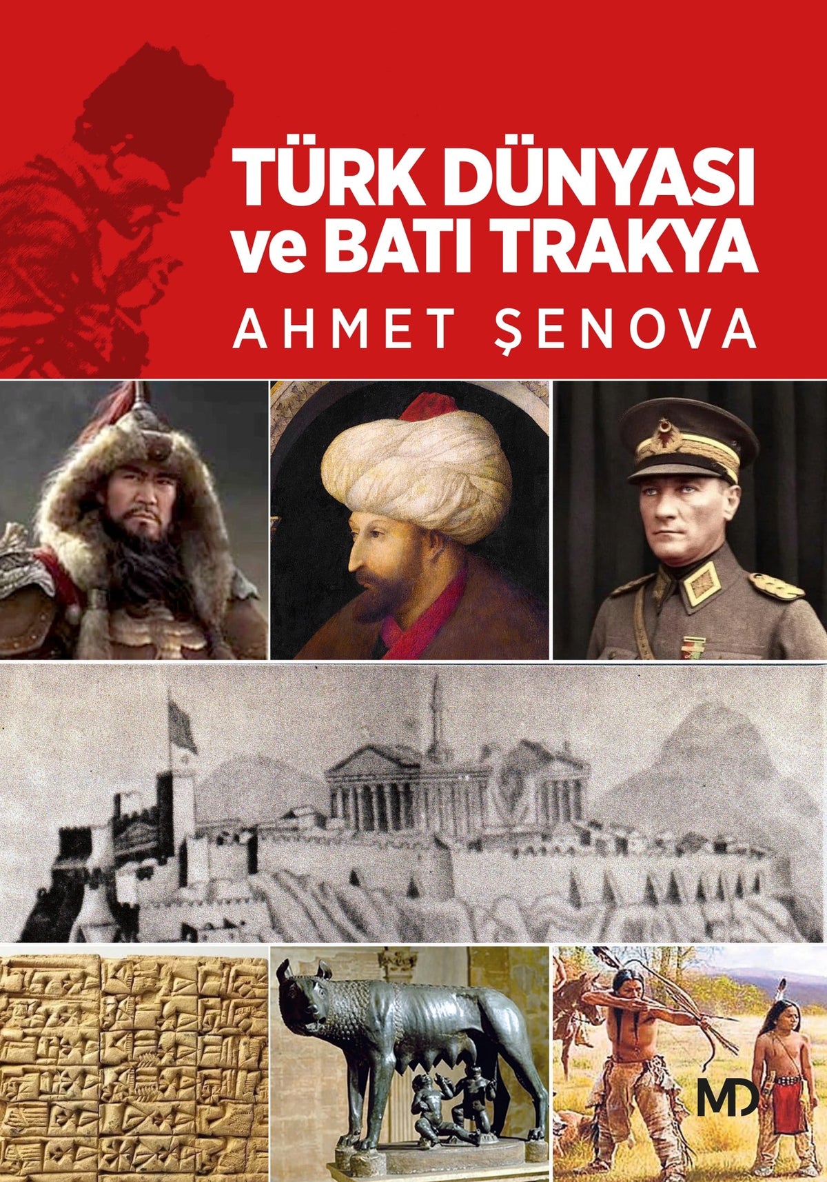 Türk Dünyası ve Batı Trakya - Ahmet Şenova kitap kapağı