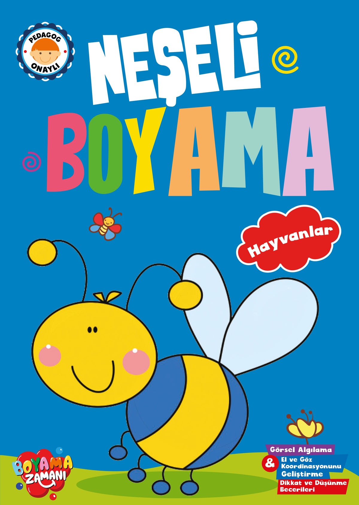 Neşeli Boyama / Hayvanlar - Kolektif kitap kapağı