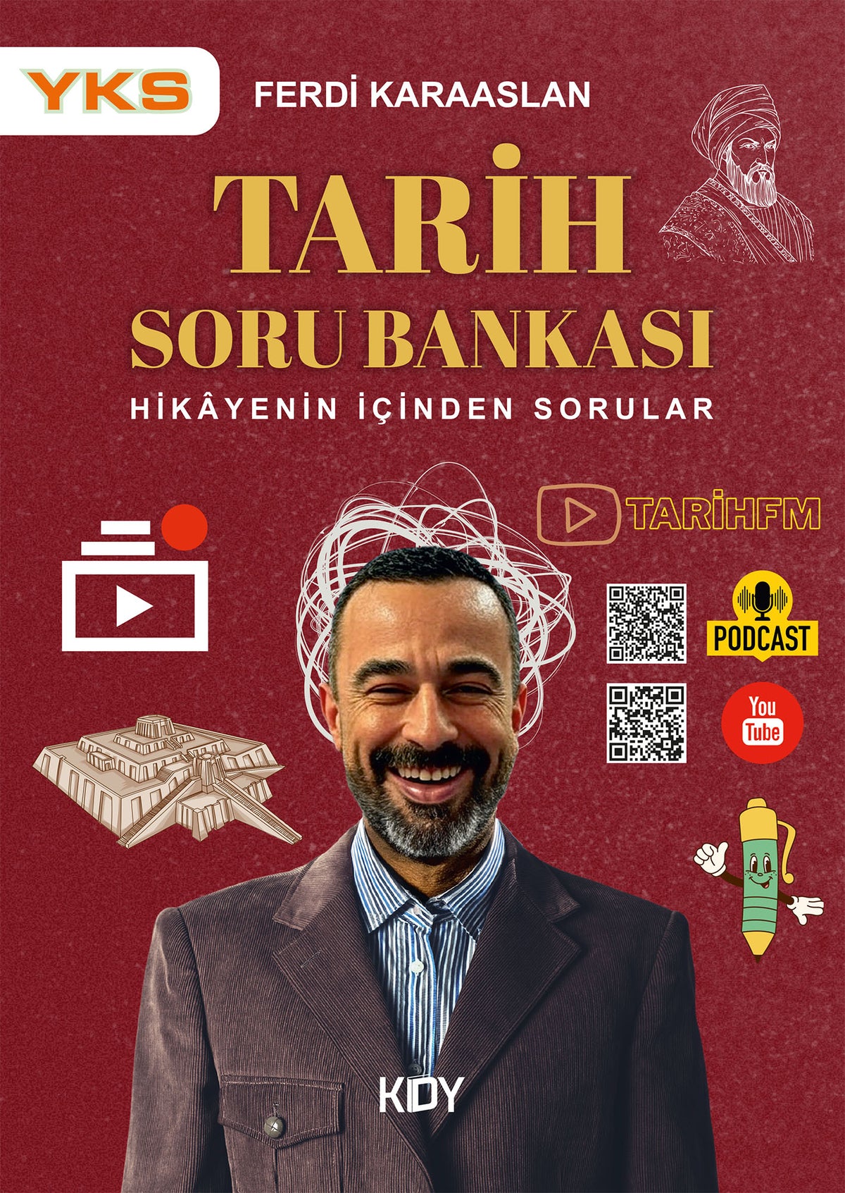 YKS Tarih Soru Bankası - Ferdi Karaaslan kitap kapağı