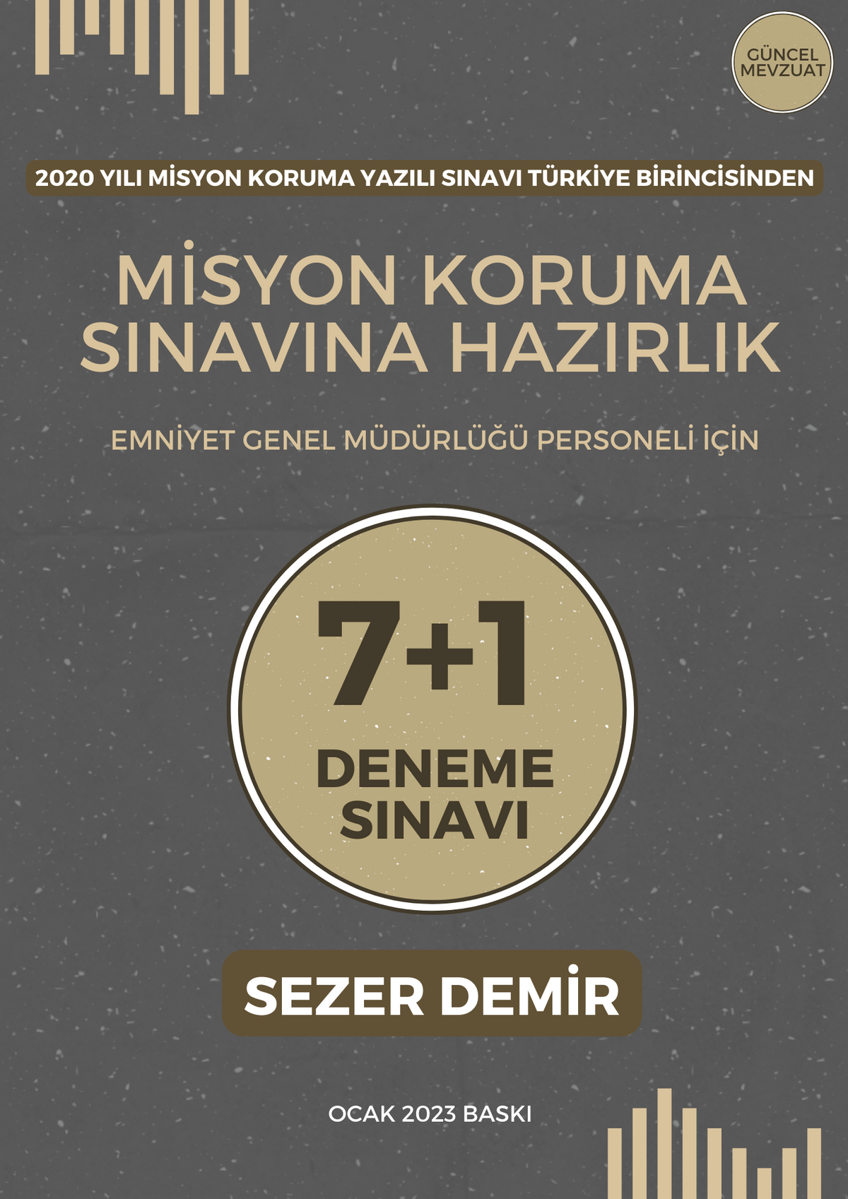Misyon Koruma Sınavına Hazırlık 8'li Deneme Sınavı - Sezer Demir kitap kapağı