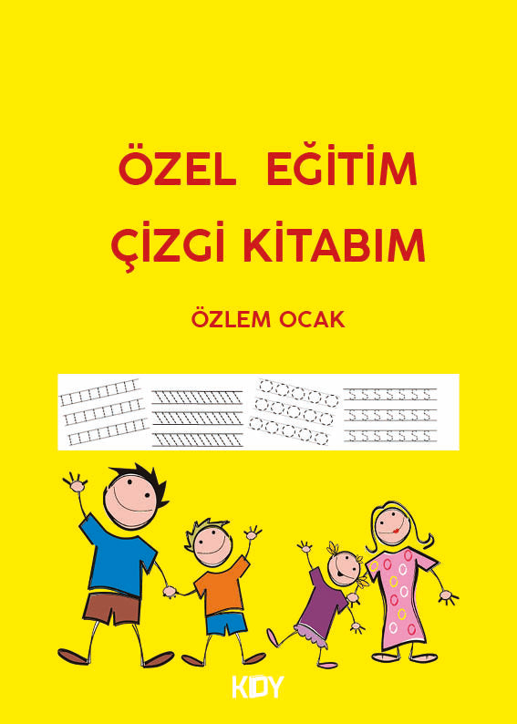 Özel Eğitim Çizgi Kitabım - Özlem Ocak kitap kapağı