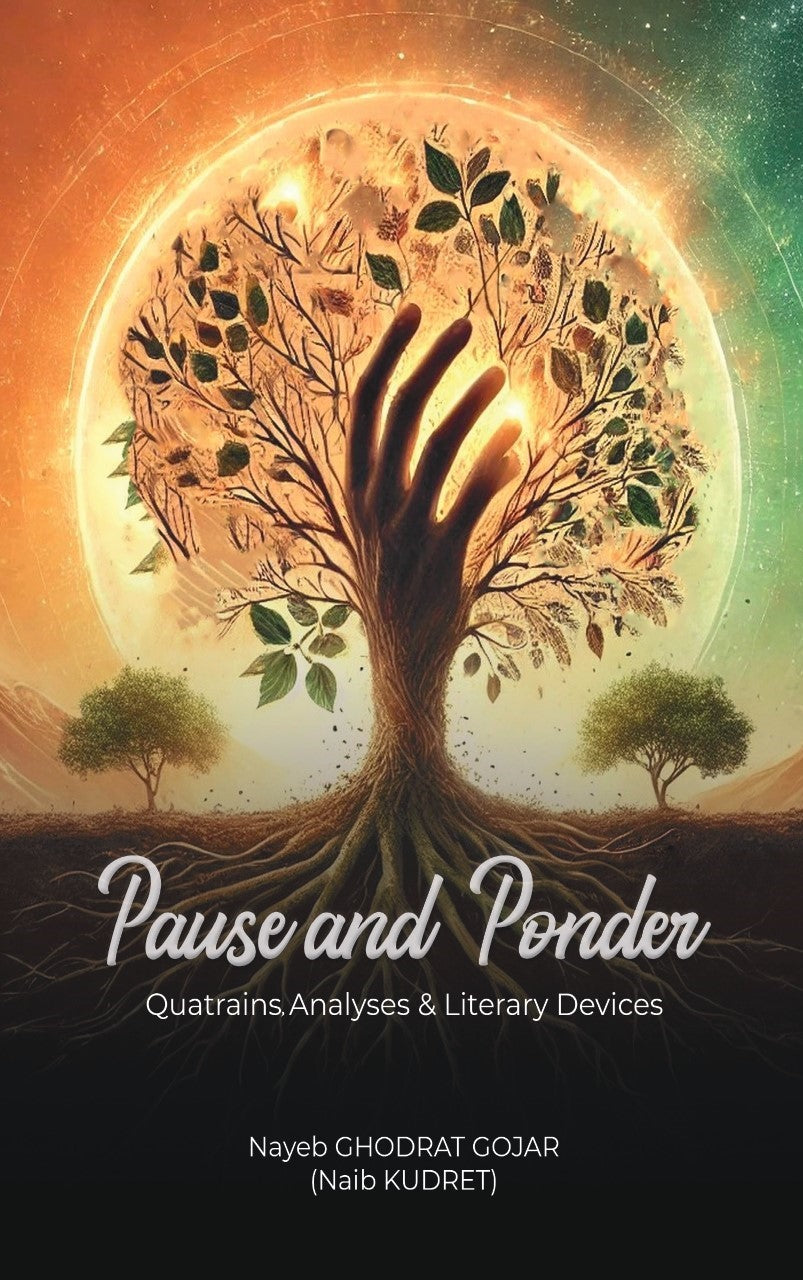 Pause and Ponder (Quatrains AnalysesLiterary Devices) - Nayeb Ghodrat Gojar kitap kapağı