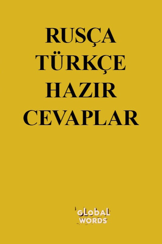 Rusça-Türkçe Hazır Cevaplar - Kolektif kitap kapağı