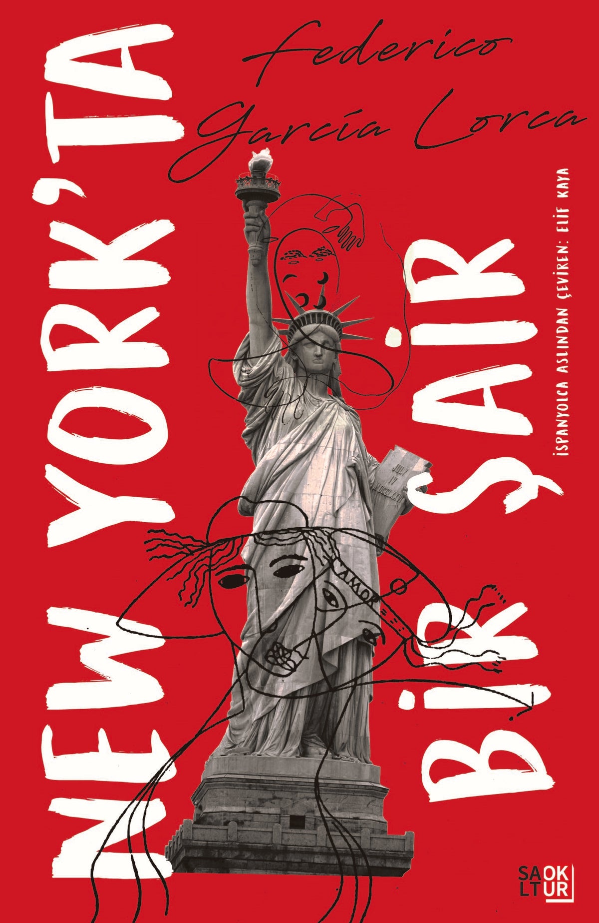 New York'ta Bir Şair - Federico Garcia Lorca kitap kapağı