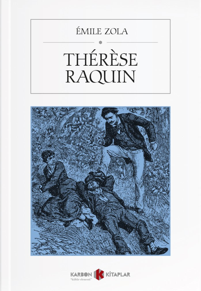 Therese Raquin (Fransızca) - Emile Zola kitap kapağı