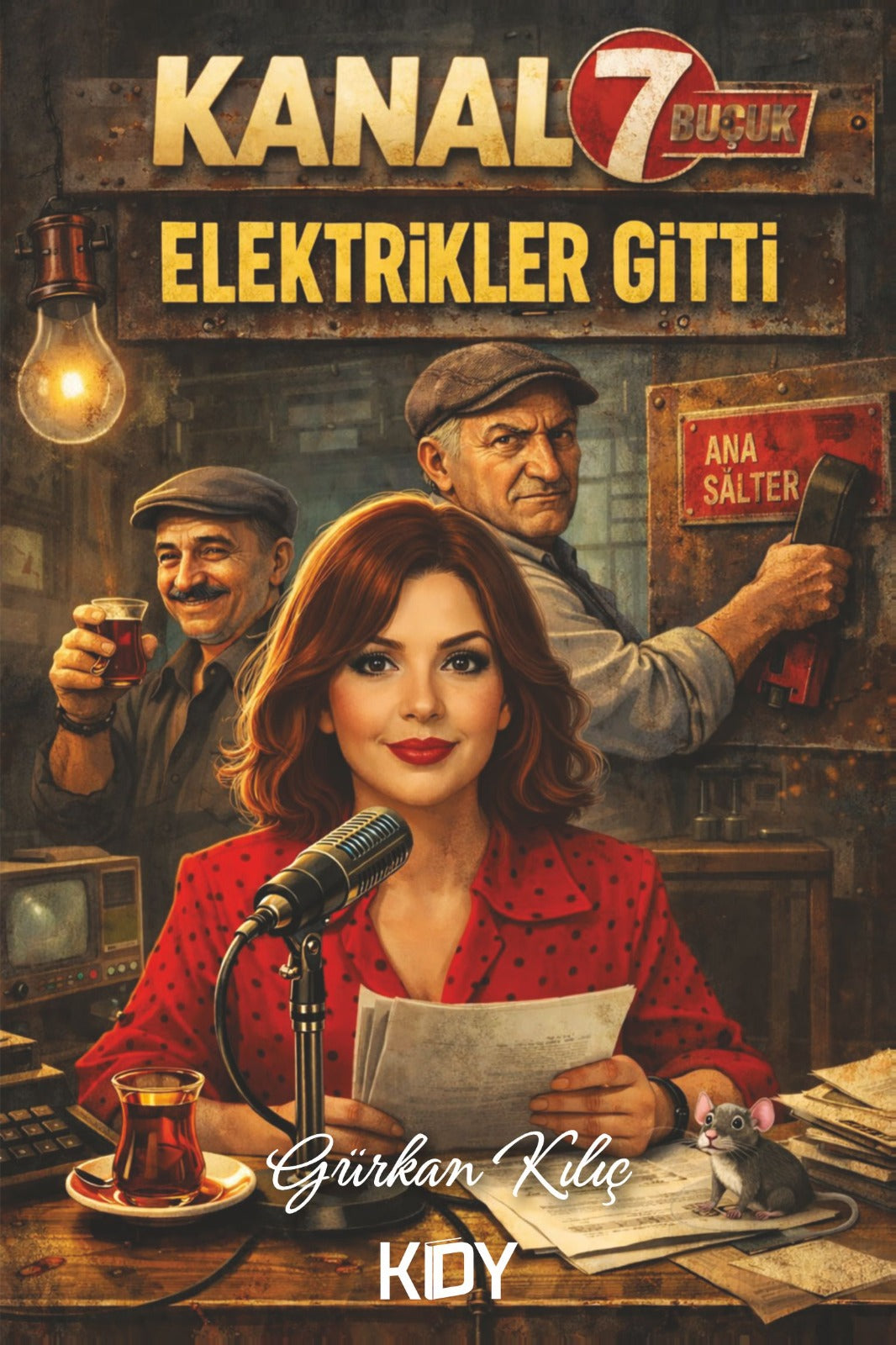 Kanal 7 Buçuk: Elektrikler Gitti - Gürkan Kılıç kitap kapağı