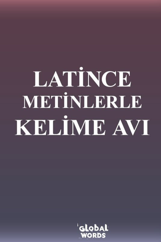 Latince Metinlerle Kelime Avı - Kolektif kitap kapağı