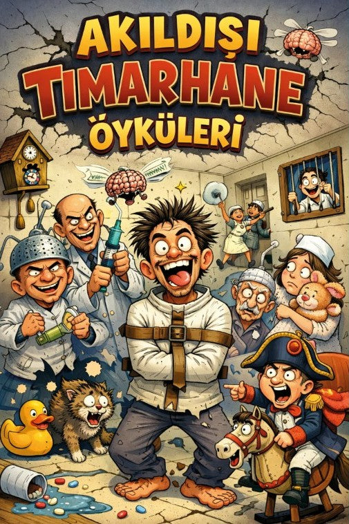 Akıldışı Tımarhane Öyküleri - Sevgi Yiğit Karasu kitap kapağı
