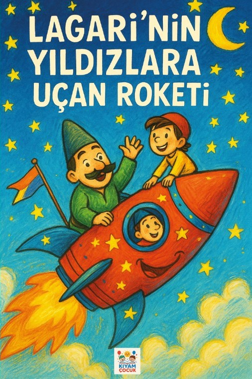 Lagari'nin Yıldızlara Uçan Roketi - Sevgi Yiğit Karasu kitap kapağı