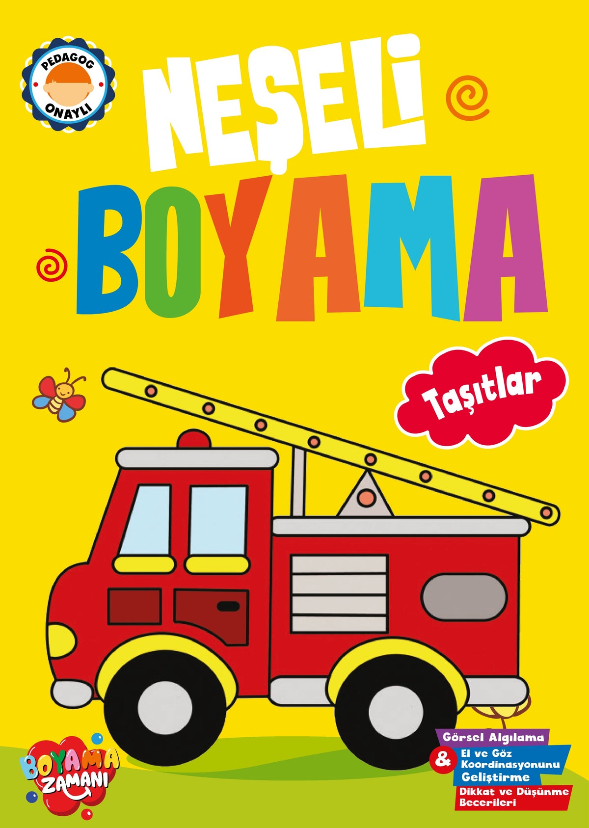 Neşeli Boyama / Taşıtlar - Kolektif kitap kapağı
