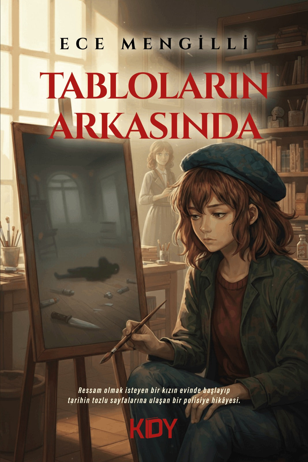 Tabloların Arkasında - Ece Mengilli kitap kapağı