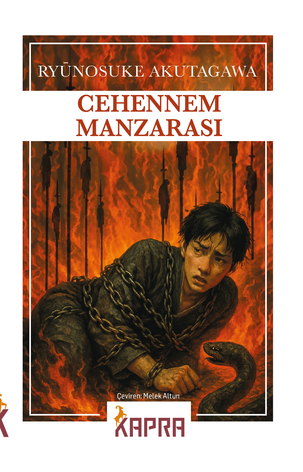 Cehennem Manzarası - Ryūnosuke Akutagawa kitap kapağı