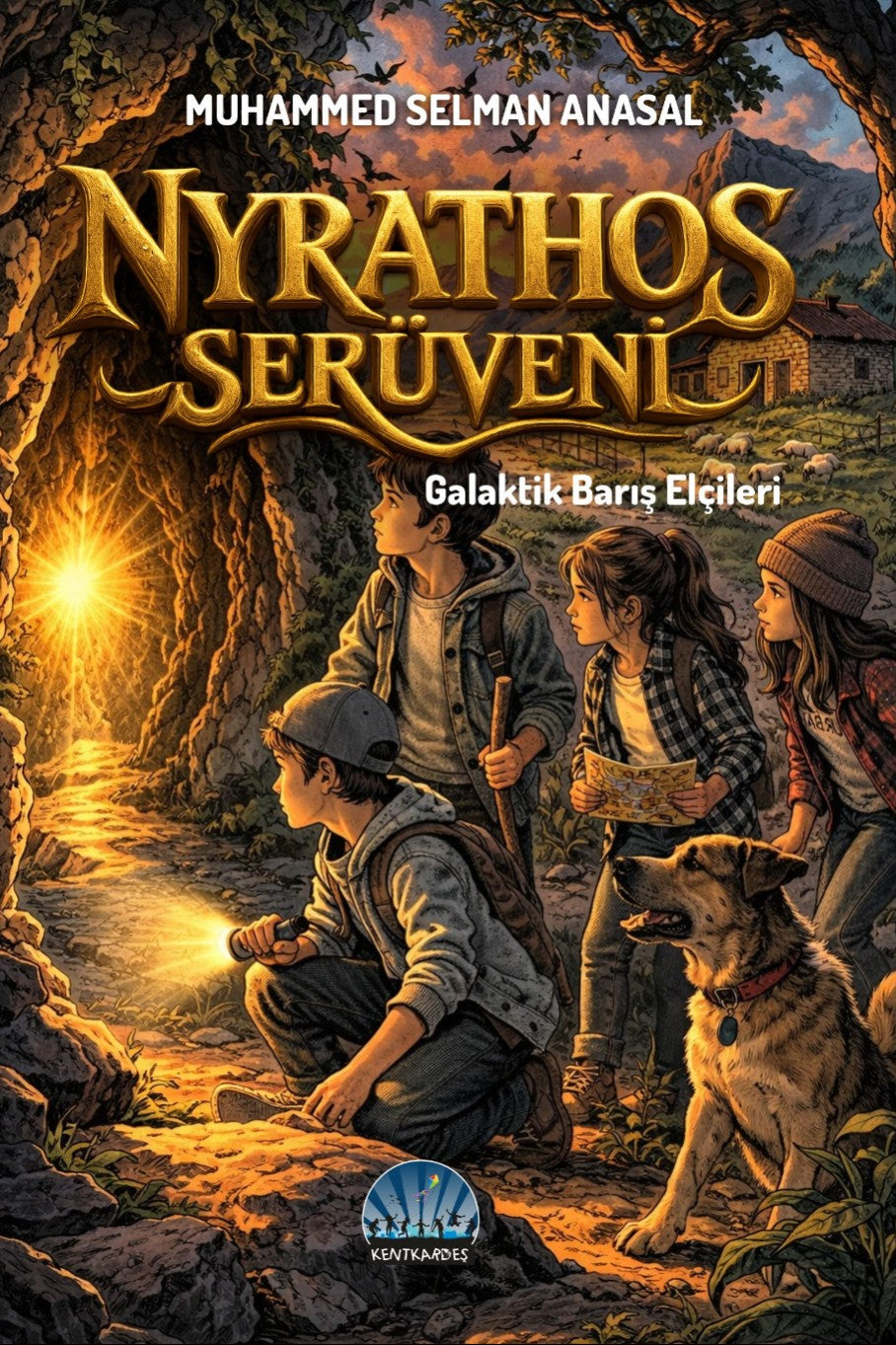 Nyrathos Serüveni Galaktik Barış Elçileri - Muhammed Selman Anasal kitap kapağı