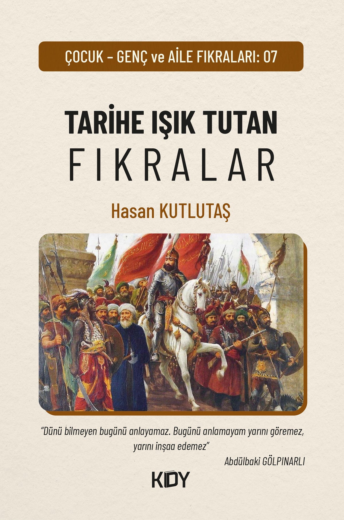Tarihe Işık Tutan Fıkralar - Hasan Kutlutaş kitap kapağı