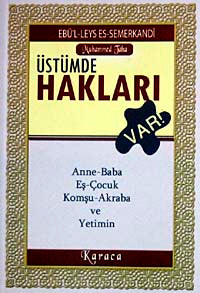 Üstümde Hakları Var! (Cep Boy) - Ebu'l Kasım el-Hakim es-Semerkandi kitap kapağı