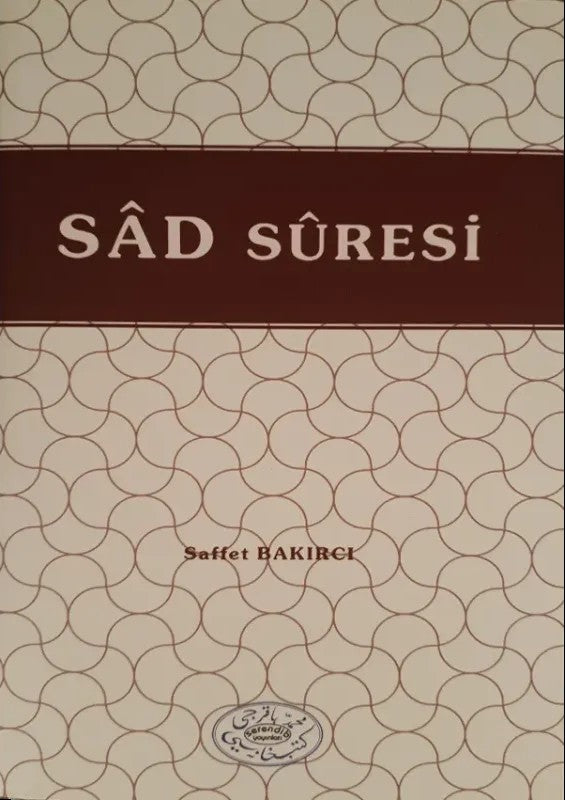 Sad Suresi - Saffet Bakırcı kitap kapağı
