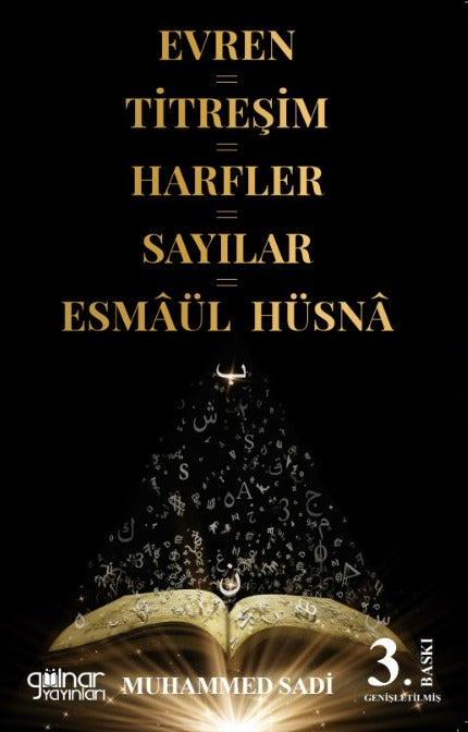 Evren-Titreşim-Harfler-Sayılar-Esma ül Hüsna - Muhammed Sadi kitap kapağı