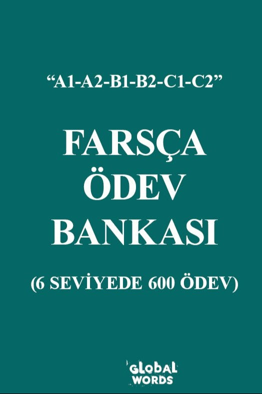 Farsça Ödev Bankası 6 Seviyede 600 Ödev - Kolektif kitap kapağı