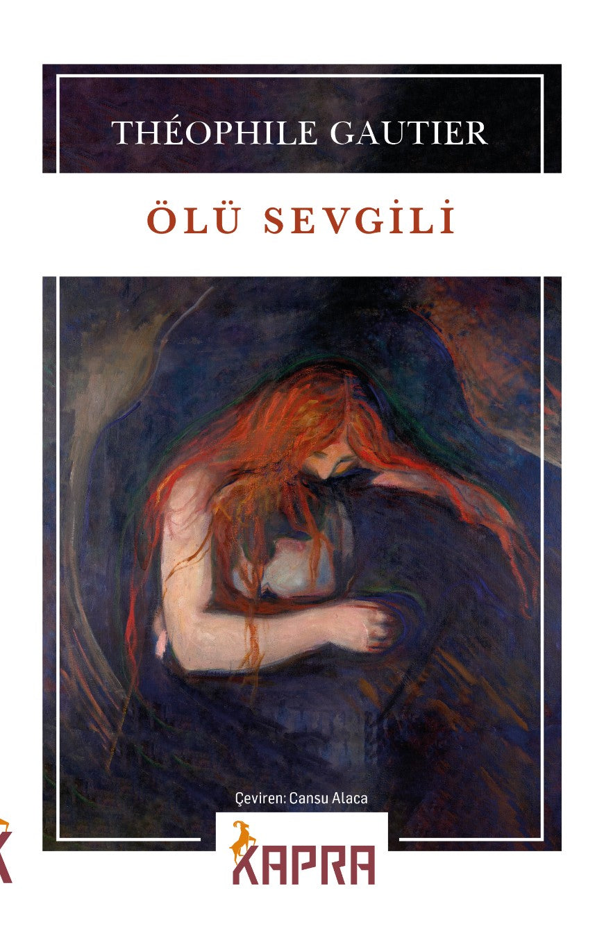 Ölü Sevgili - Theophile Gautier kitap kapağı