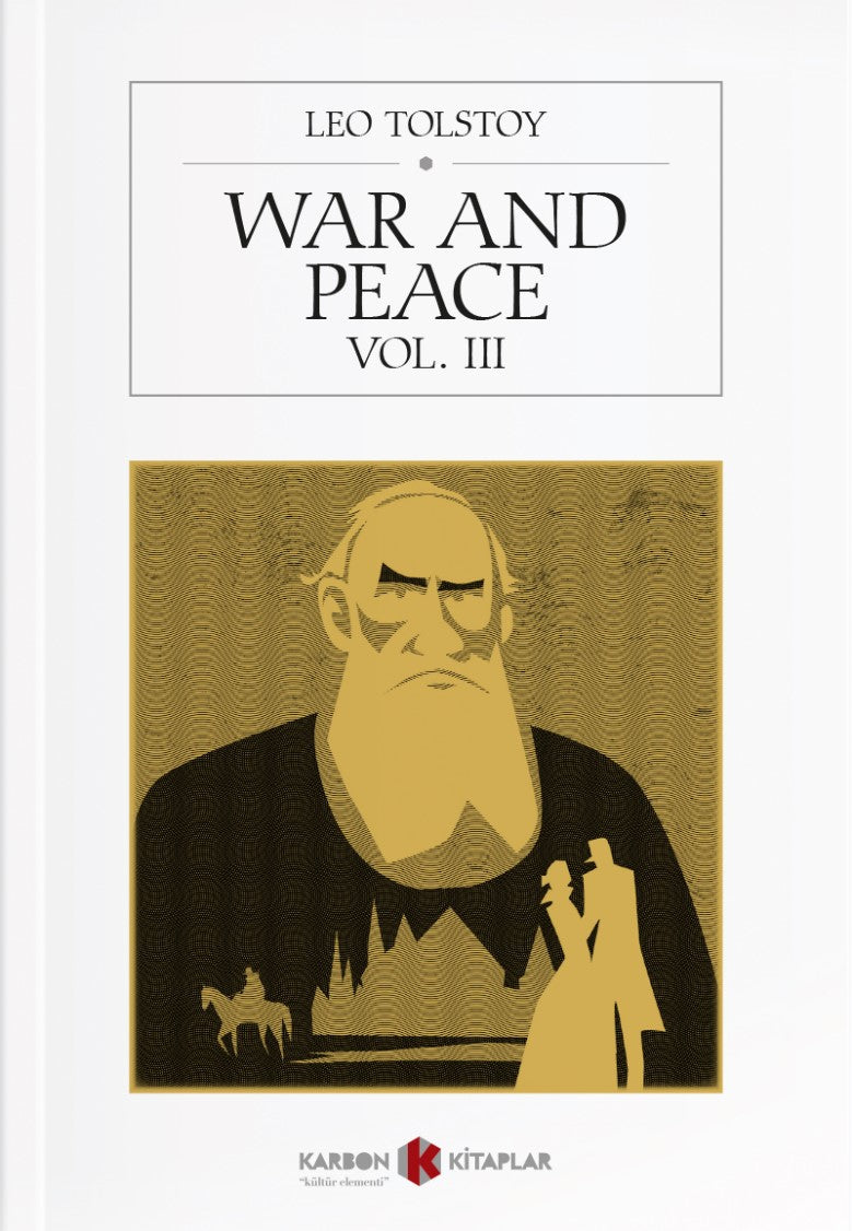 War and Peace Vol. 3 - Leo Tolstoy kitap kapağı