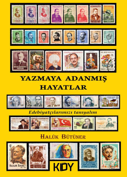 Yazmaya Adanmış Hayatlar - Haluk Bütüner kitap kapağı
