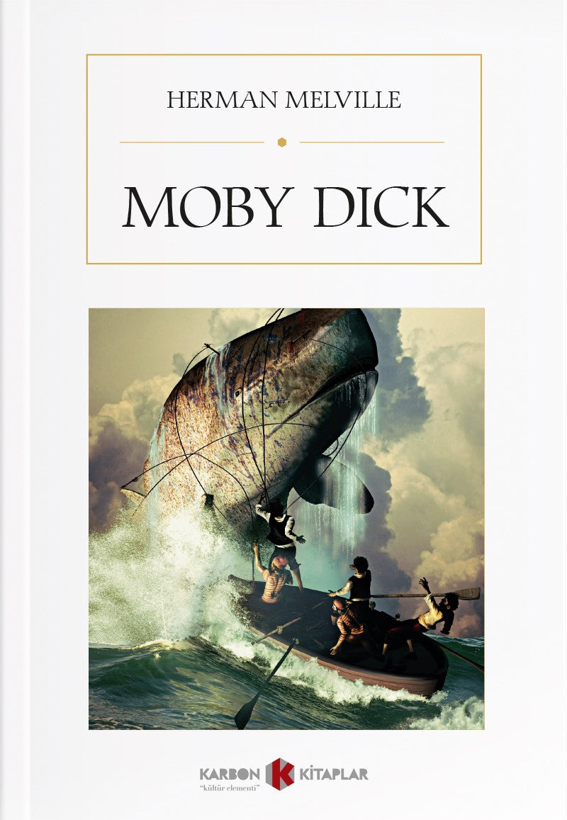 Moby Dick - Herman Melville kitap kapağı