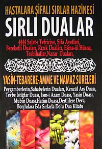 Sırlı Dualar Hastalara Şifalı Sırlar Hazinesi - Mehdi Aydın kitap kapağı