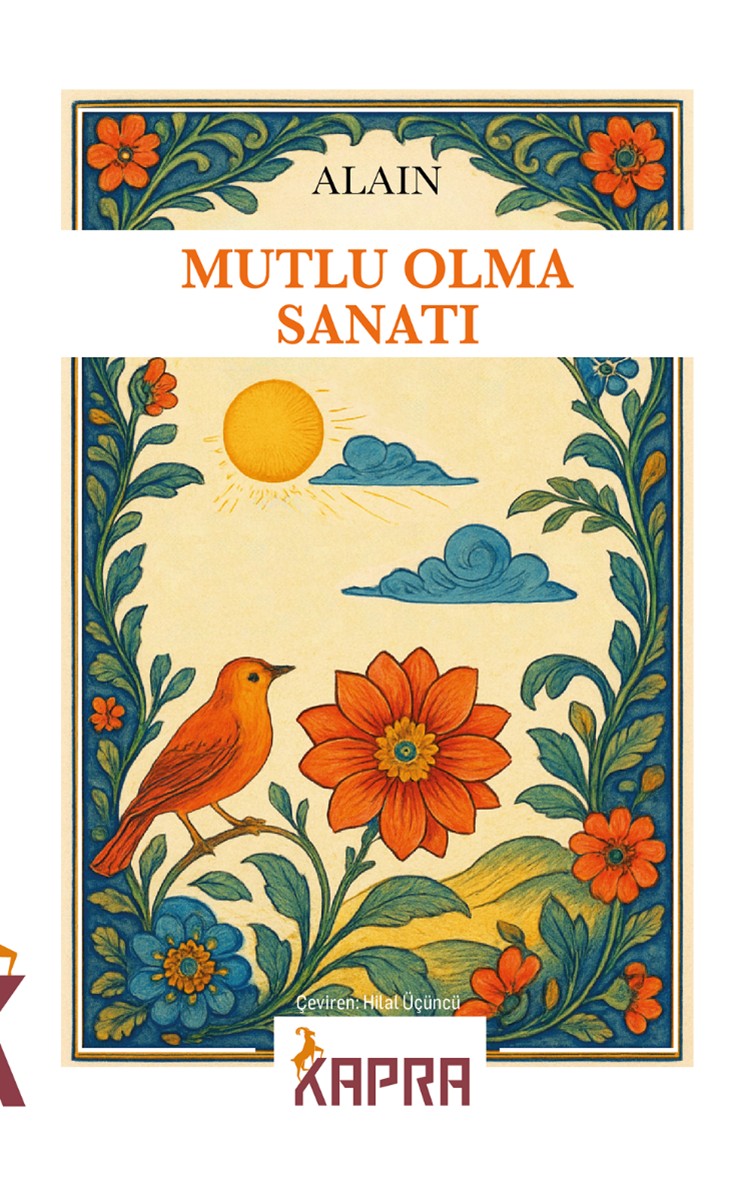 Mutlu Olma Sanatı - Alain kitap kapağı