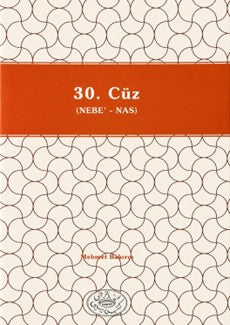 30. Cüz (Nebe-Nas) - Mehmet Bakırcı kitap kapağı