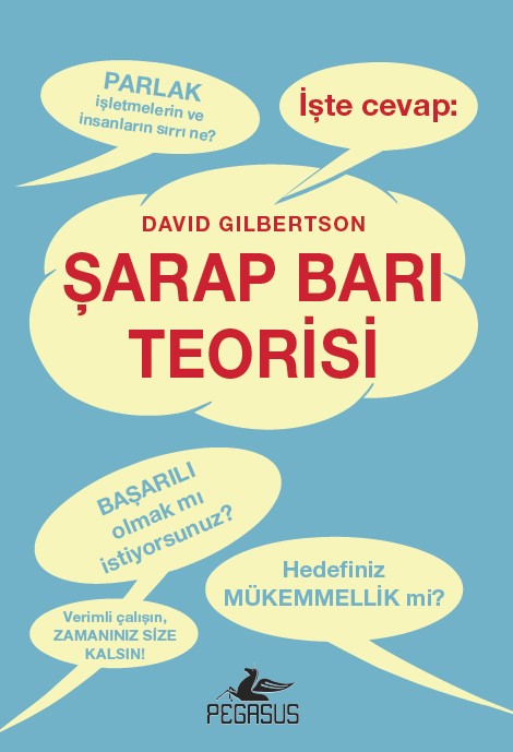 Şarap Barı Teorisi - David Gilbertson kitap kapağı