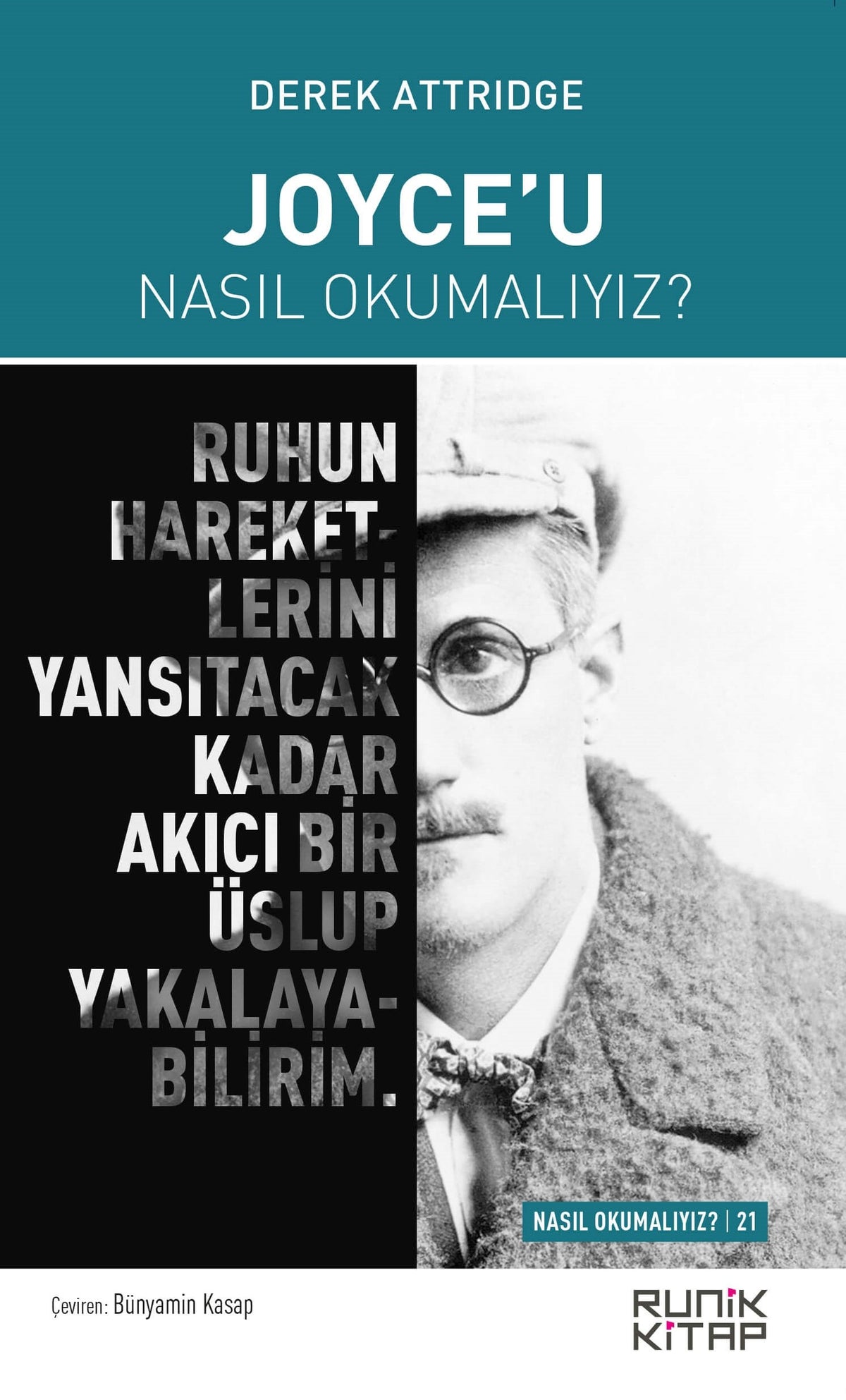 Joyce'u Nasıl Okumalıyız? - Derek Attridge kitap kapağı