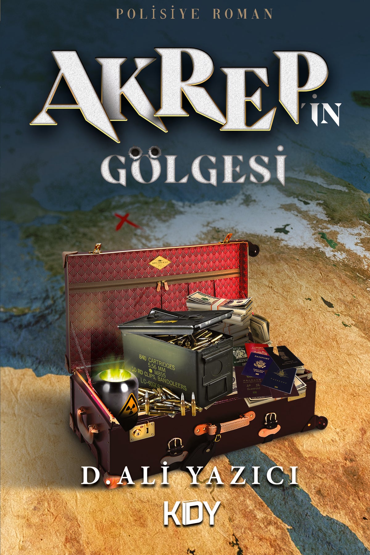 Akrep'in Gölgesi - D. Ali Yazıcı kitap kapağı