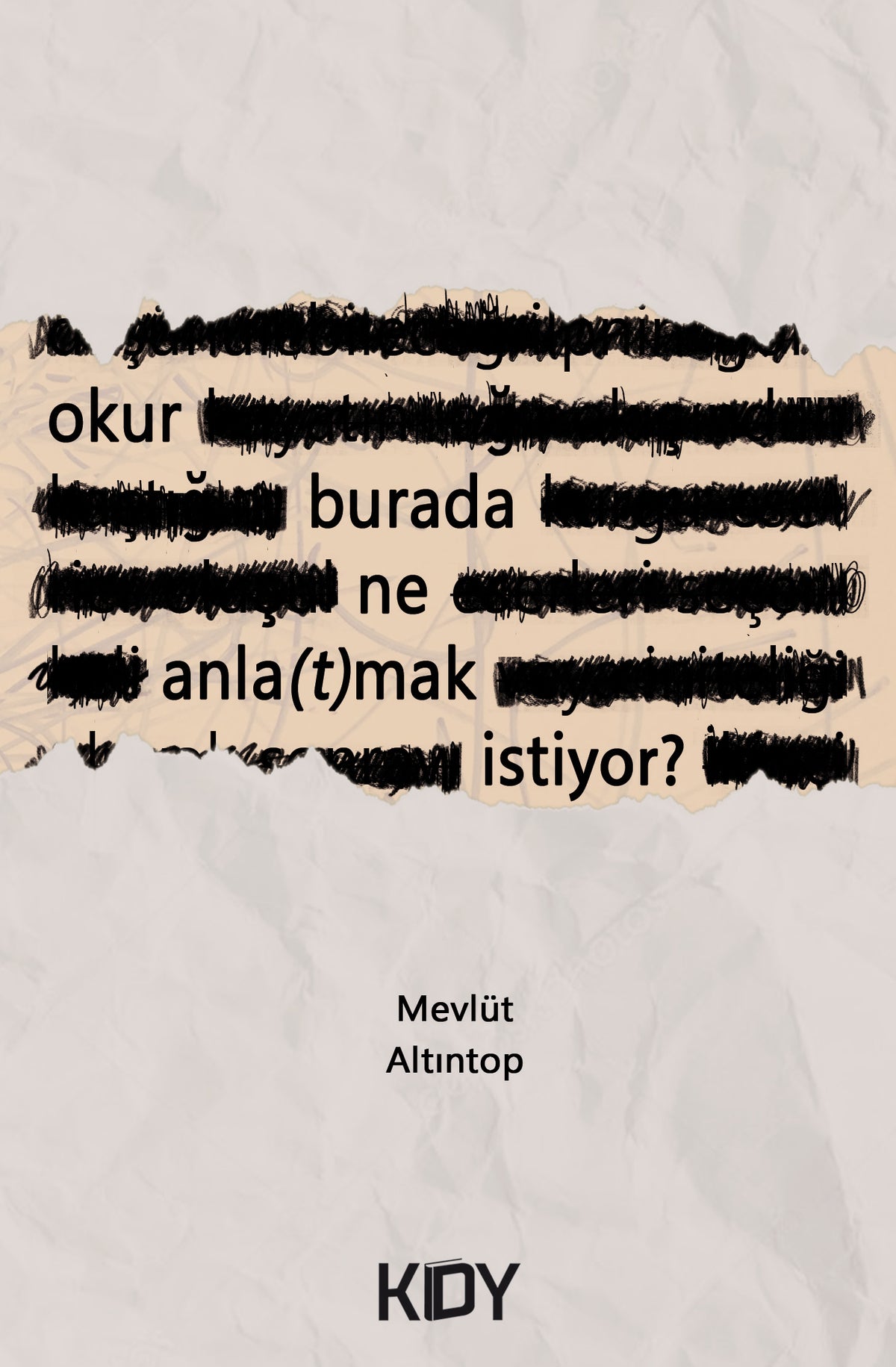 Okur Burada Ne Anla(t)mak İstiyor - Mevlüt Altıntop kitap kapağı