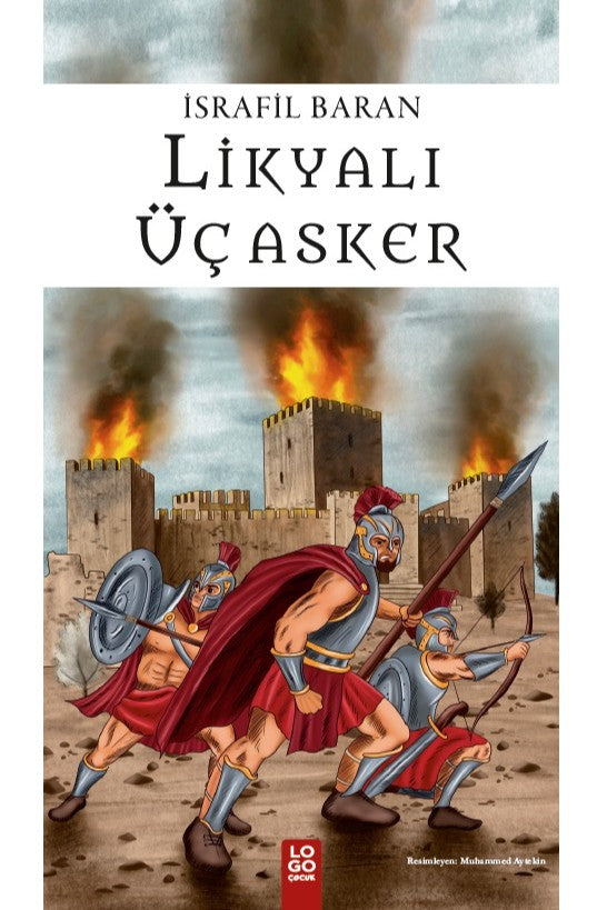Likyalı Üç Asker - İsrafil Baran kitap kapağı