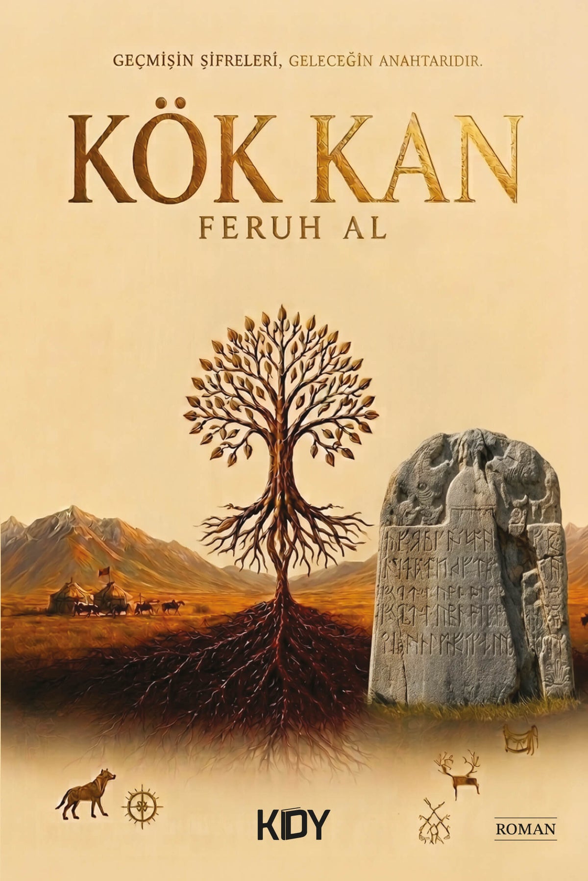 Kök Kan - Feruh Al kitap kapağı