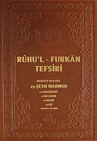 Ruhu'l - Furkan Tefsiri 10 (Deri Cilt) - Hazrat-ü Mevlana eş-Şeyh Mahmud kitap kapağı